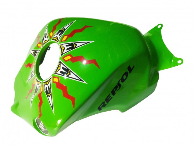 Carénages Moto Honda CBR1000RR 2008-2011 - Vert Orange Noir Brillant Rossi Michelin 46