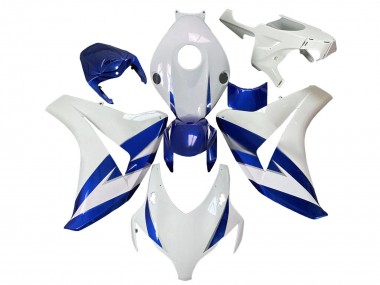 Carénages Moto Honda CBR1000RR 2008-2011 - Blanc Bleu