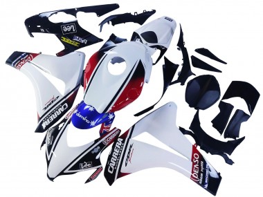 Carénages Moto Honda CBR1000RR 2008-2011 - Blanc Rouge Bleu Noir Star Lee Carrera