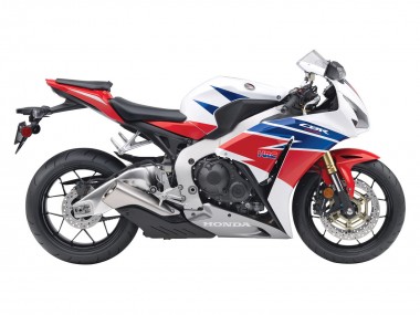 Carénages Moto Honda CBR1000RR 2012-2016 - Blanc Argent Bleu Rouge
