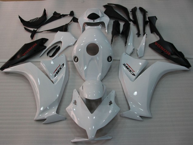 Carénages Moto Honda CBR1000RR 2012-2016 - Blanc Noir Mat