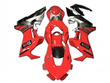Carénages Moto Honda CBR1000RR 2017-2023 - Rouge Blanc Argent Noir Brillant DSI