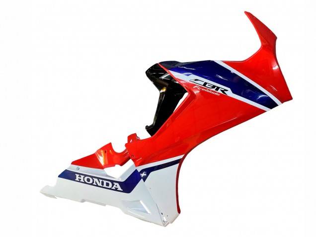 Kits Carénage Moto Honda CBR1000RR 2017-2023 - Blanc Rouge Bleu