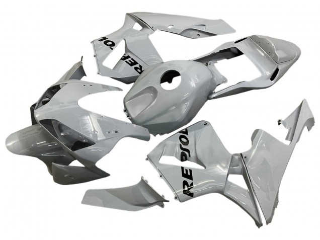 Carénages Moto Honda CBR600RR 2003-2004 - Argent Noir Repsol