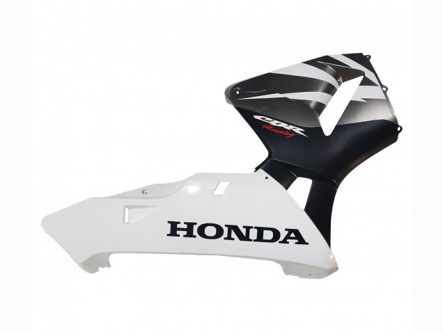 Carénages Moto Honda CBR600RR 2003-2004 - Blanc Noir Mat Courses