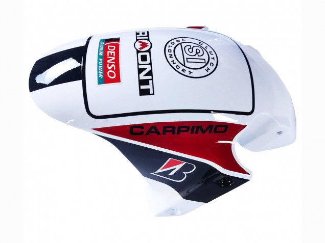 Carénages Moto Honda CBR600RR 2003-2004 - Blanc Rouge Noir Brillant DENSO Rimont