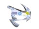 Carénages Moto Honda CBR600RR 2003-2004 - Blanc Bleu Rouge Nastro Azzurro 46