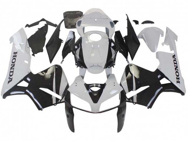 Carénages Moto Honda CBR600RR 2005-2006 - Noir Blanc
