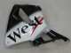 Carénages Moto Honda CBR600RR 2005-2006 - Noir Brillant Blanc West