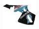 Carénages Moto Honda CBR600RR 2005-2006 - Bleu Clair Noir 35