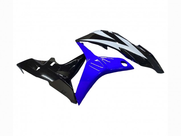 Carénage Moto Honda CBR600RR 2007-2008 - Blanc Bleu Noir Brillant