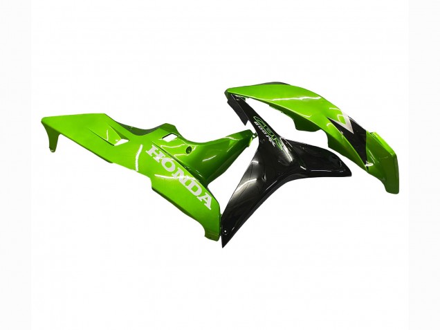 Kits Carénage Moto Honda CBR600RR 2007-2008 - Vert Noir Brillant