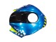 Carénages Moto Honda CBR600RR 2007-2008 - Vert Jaune Noir Brillant Requin 46
