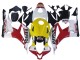 Carénages Moto Honda CBR600RR 2007-2008 - Blanc Jaune Rouge Repsol HRC