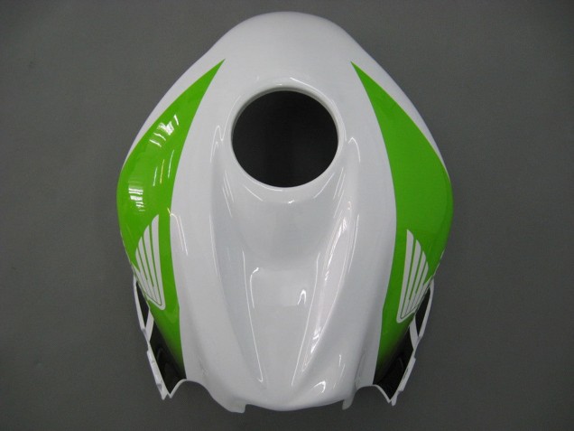 Carénages Moto Honda CBR600RR 2007-2008 - Blanc Vert Jaune Noir Brillant Hannspree