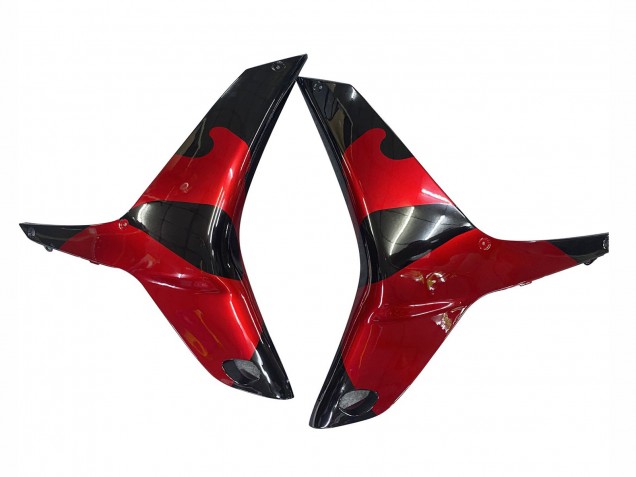 Carénages Moto Honda CBR600RR 2009-2012 - Rouge Noir Brillant