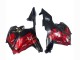 Carénages Moto Honda CBR600RR 2009-2012 - Rouge Noir Brillant