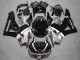 Carénages Moto Honda CBR600RR 2013-2023 - Argent Noir Brillant