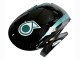 Carénage Moto Honda CBR600RR 2013-2023 - Bleu Sarcelle Noir Brillant Petronas 20