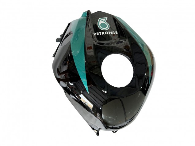 Carénage Moto Honda CBR600RR 2013-2023 - Bleu Sarcelle Noir Brillant Petronas 20