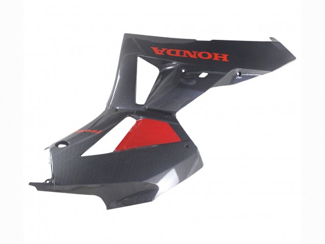 Carénages Moto Honda CBR600RR 2013-2023 - Noir Fibre de Carbone Rouge
