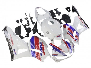 Carénage Moto Honda CBR600RR 2013-2023 - Blanc Rouge Bleu HRC
