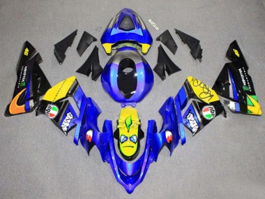 Carénage Moto Kawasaki ZX10R 2004-2005 - Vert Noir Ninja