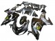 Carénages Moto Kawasaki ZX10R 2006-2007 - Gris Jaune Noir Brillant Monstre Elf