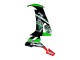 Carénages Moto Kawasaki ZX10R 2008-2010 - Vert Blanc Rouge Noir Monstre Elf 66