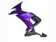 Carénages Moto Kawasaki ZX10R 2008-2010 - Violet Noir