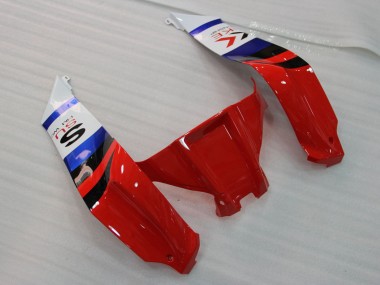 Carénages Moto Kawasaki ZX10R 2011-2015 - Blanc Bleu Rouge Noir SBK Maxxis