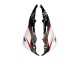 Carénages Moto Kawasaki ZX10R 2011-2015 - Blanc Noir Brillant Noir Mat Rouge