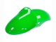 Carénages Moto Kawasaki ZX6R 1998-1999 - Vert Blanc Noir Brillant