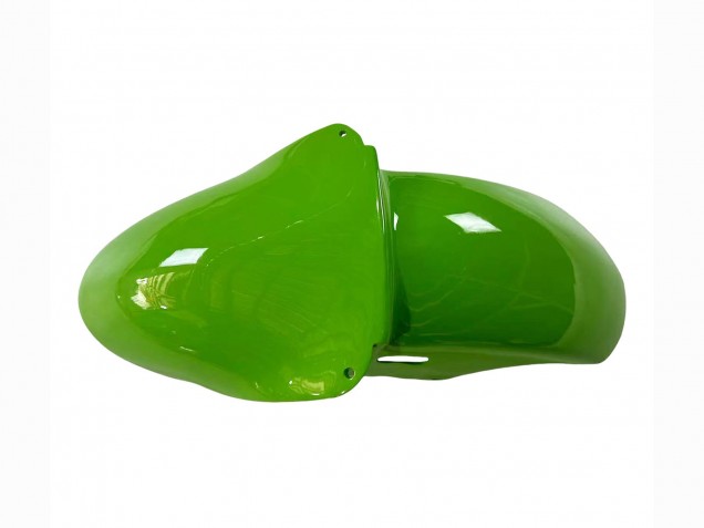 Carénages Moto Kawasaki ZX6R 1998-1999 - Vert Blanc Bleu Argent Noir Brillant