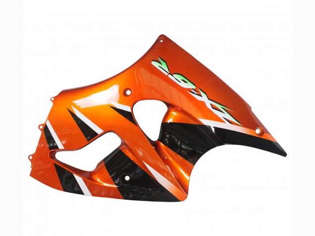 Carénages Moto Kawasaki ZX6R 2000-2002 - Orange Noir