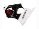 Carénages Moto Kawasaki ZX6R 2000-2002 - Blanc Noir Rouge Monstre