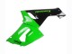 Carénages Moto Kawasaki ZX6R 2005-2006 - Vert Noir Ninja