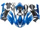 Carénages Moto Kawasaki ZX6R 2007-2008 - Noir Bleu Elf
