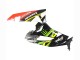 Carénages Moto Kawasaki ZX6R 2009-2012 - Vert Noir Brillant Jaune Blanc Rouge Elf Monstre