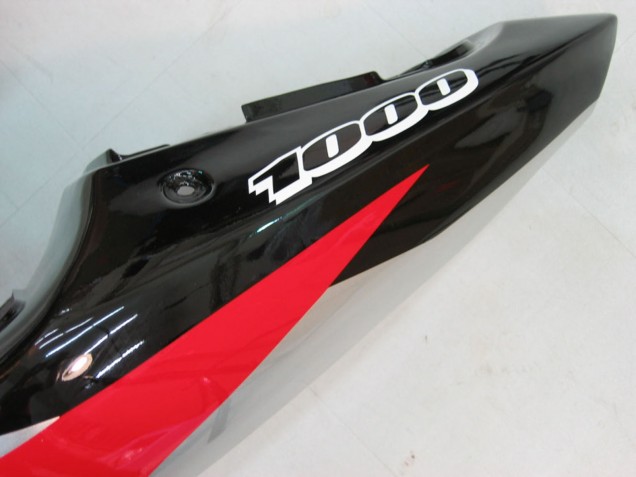 Carénages Moto Suzuki GSXR1000 2000-2002 - Rouge Argent Blanc Noir