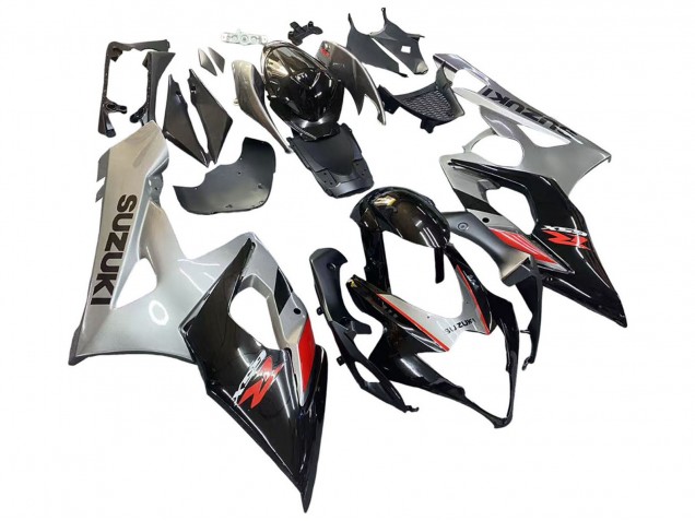 Carénage Moto Suzuki GSXR 1000 2005-2006 - Noir Gris Rouge