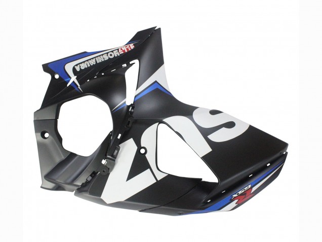Carénages Moto Suzuki GSXR 1000 2009-2016 - Noir Mat Blanc Bleu