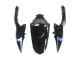 Carénages Moto Suzuki GSXR 1000 2009-2016 - Noir Mat Blanc Bleu