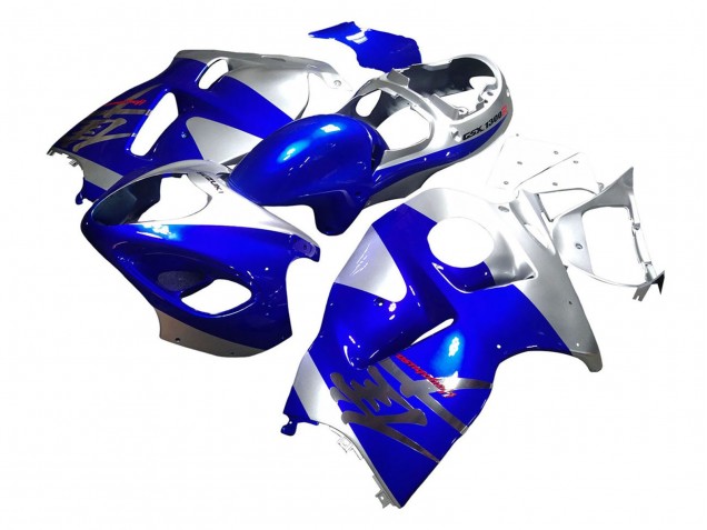 Carénages Moto Suzuki GSXR 1300 Hayabusa 1996-2007 - Bleu Argent Hayabusa