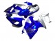 Carénages Moto Suzuki GSXR 1300 Hayabusa 1996-2007 - Bleu Argent Hayabusa