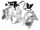 Carénages Moto Suzuki GSXR 1300 Hayabusa 1996-2007 - Blanc Argent Hayabusa