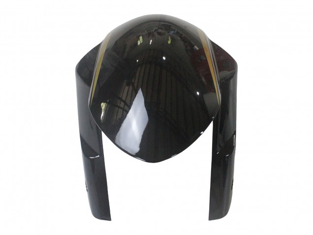 Carénages Moto Suzuki GSXR 600 / GSXR 750 2006-2007 - Noir Brillant Or Bande