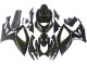 Carénages Moto Suzuki GSXR 600 / GSXR 750 2006-2007 - Noir Brillant Or Bande