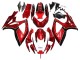 Carénages Moto Suzuki GSXR 600 / GSXR 750 2006-2007 - Rouge Noir
