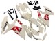 Carénages Moto Suzuki GSXR 600 / GSXR 750 2008-2010 - Crème Blanc Rouge Noir